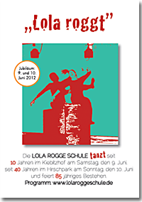 Plakat Lola Rogge Schule